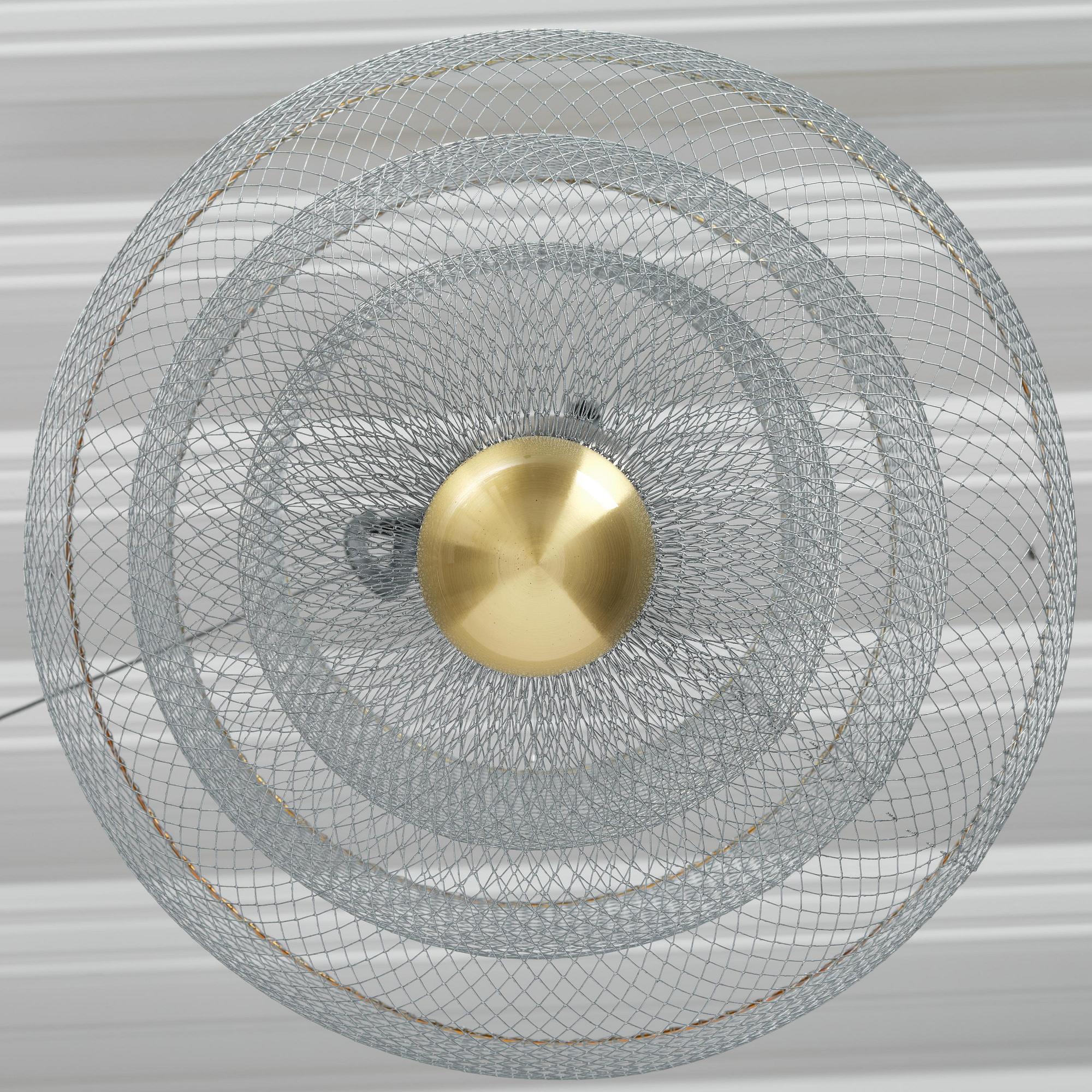 Rick Tegelaar, a "Meshmatics" ceiling lamp, Moooi, Netherlands, post 2016.