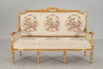 SOFFA, gustaviansk stil, 1900-talets början.