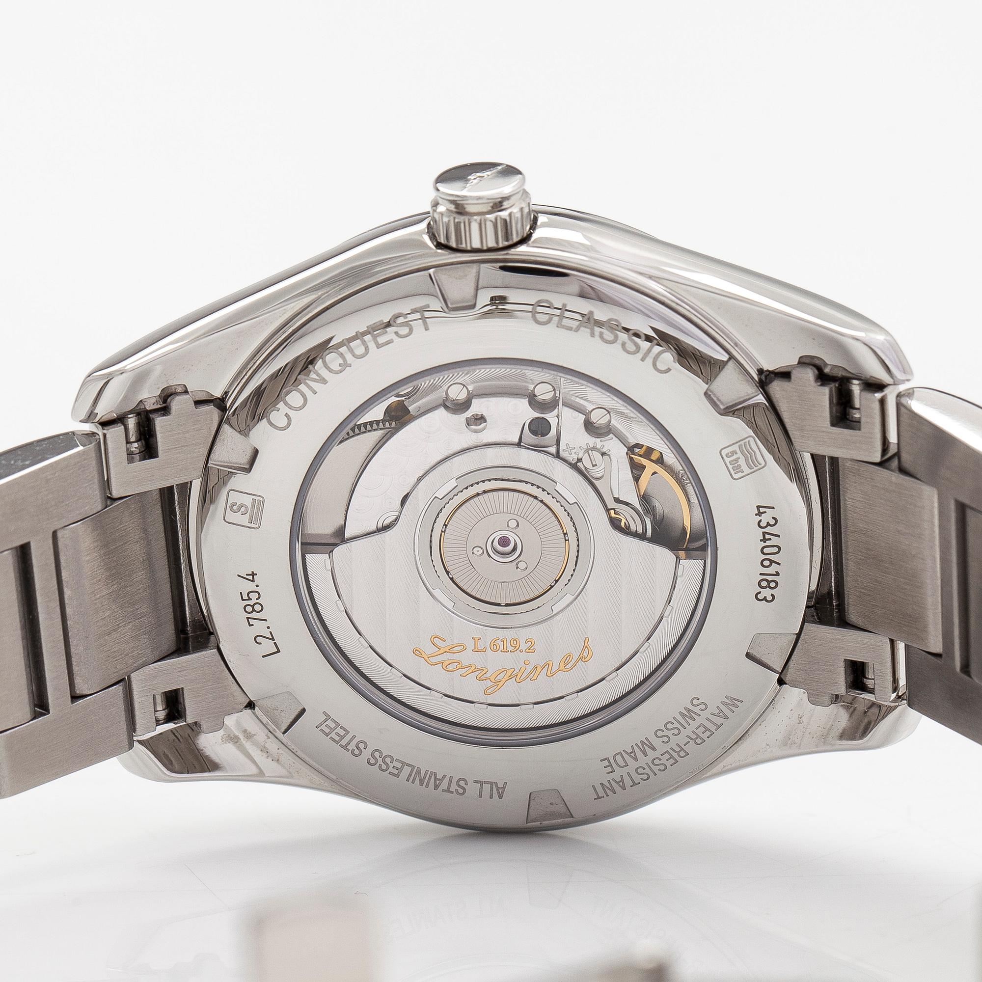 Longines, Conquest Classic, armbandsur, 40 mm.