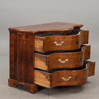 BYRÅ, Senbarock, 1700-talets mitt.