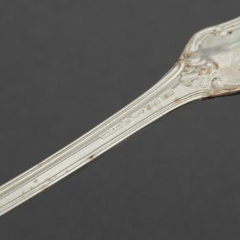 43 pieces silver flat ware 'Patricia' MEMA, Lidköping, 1978-79.