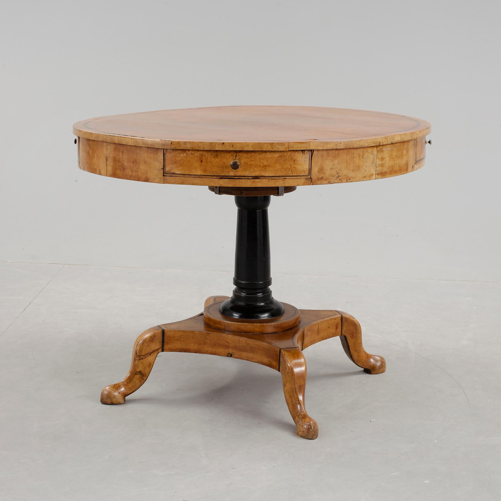 KARUSELLBORD, senempire, 1800-talets mitt.