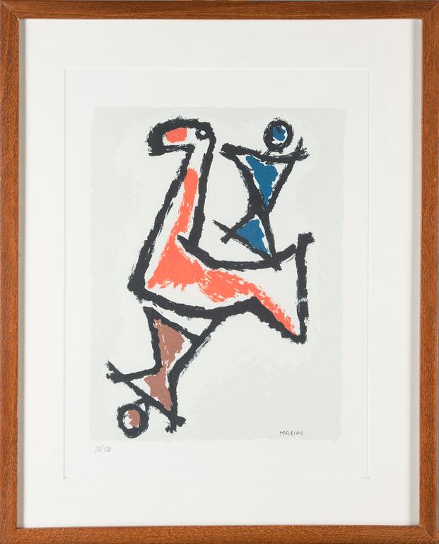MARINO MARINI, efter, litografi, signerad i trycket, numrerad 32/190.