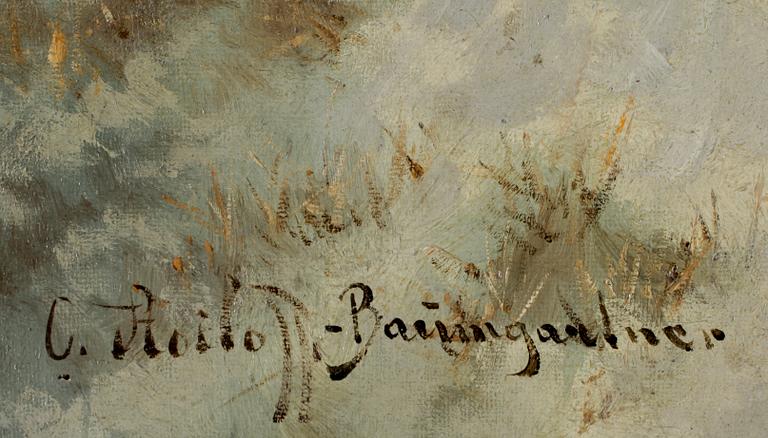 ADOLF BAUMGARTNER (CONSTANTIN STOILOFF), olja på duk, sign.