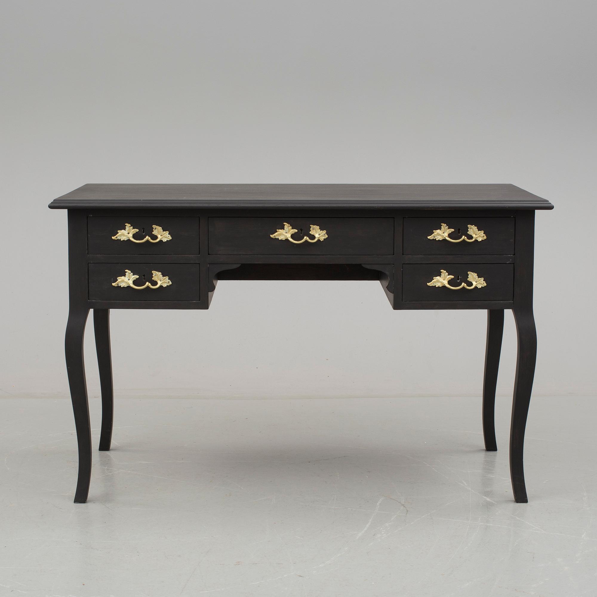 SKRIVBORD, rokokostil, 1900-tal.