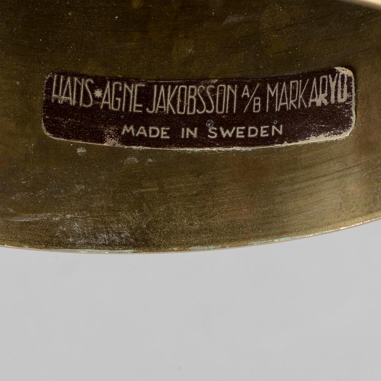 HANS-AGNE JAKOBSSON, taklampor, 2 st snarlika, 1900-talets andra hälft.