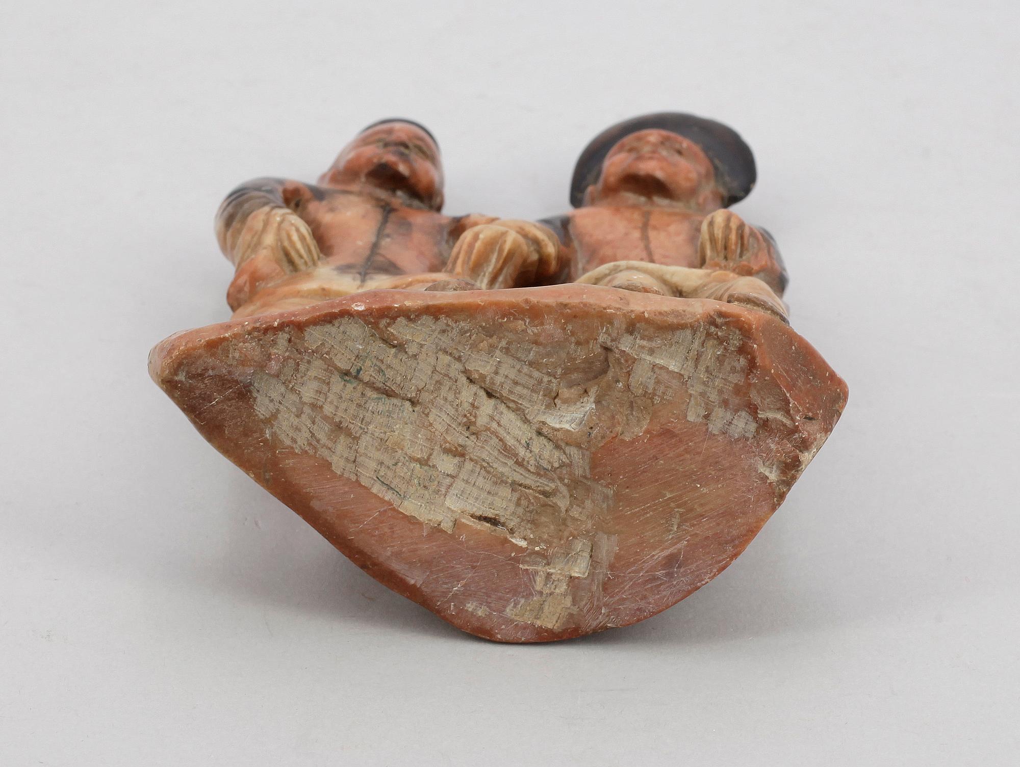 FIGURIN, soap-stone, Kina, 1900-tal.