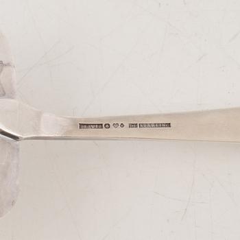 A silver cutlery set, 69 pieces "Rosenholm", GAB and 10 pieces "Flavia, Erik Fleming, Stockholm.