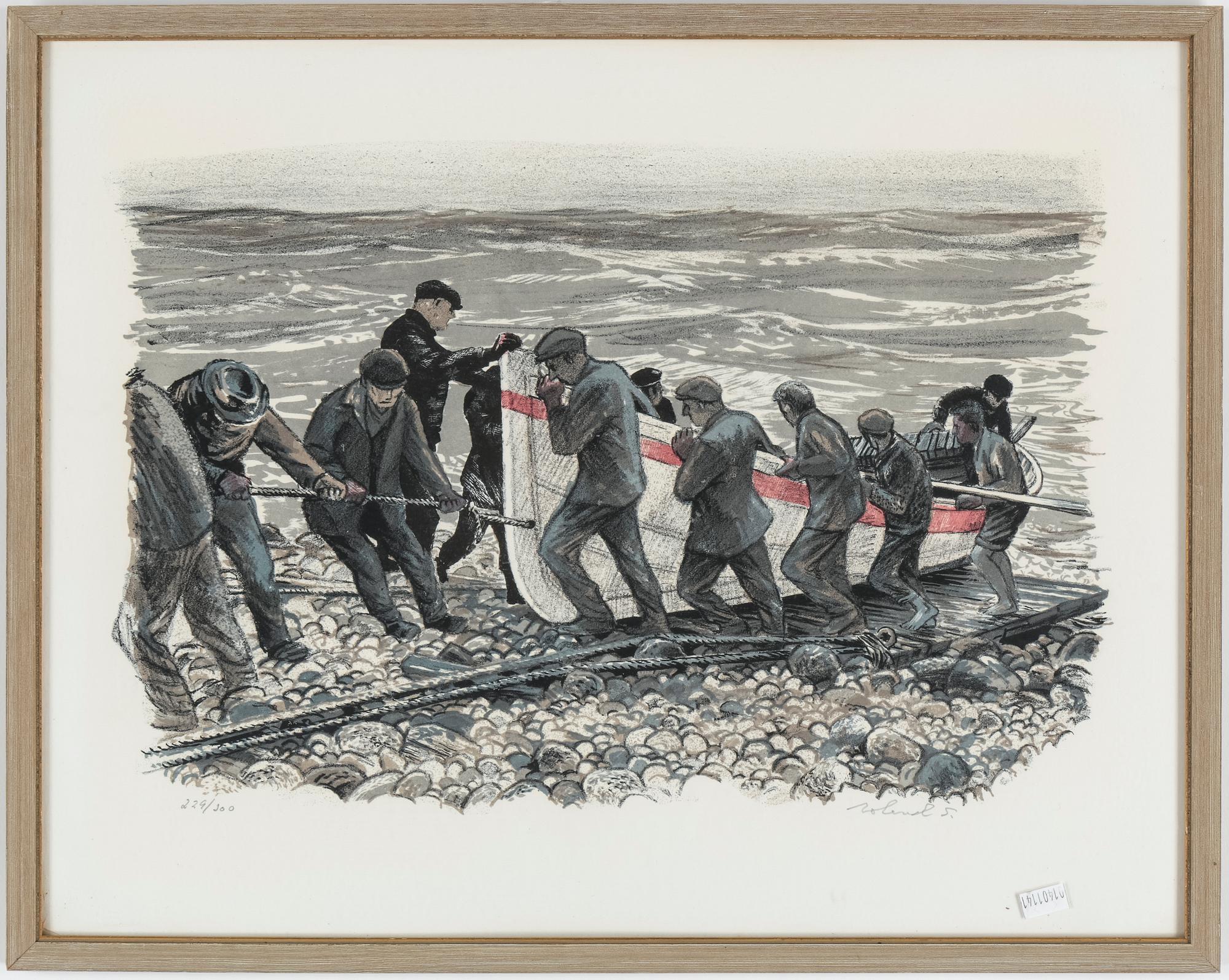 ROLAND SVENSSON, litografi, signerad, numrerad, 229/300.