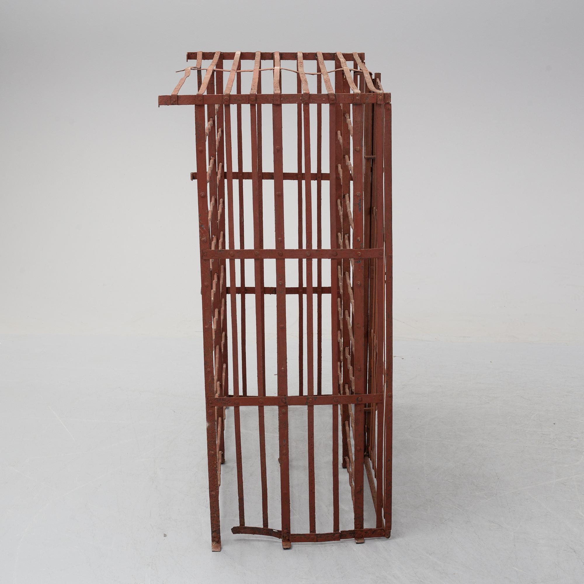 A 20th century wine stand.