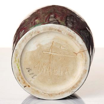 Aune Siimes, a porcelain vase, Arabia, Finland 1940s.