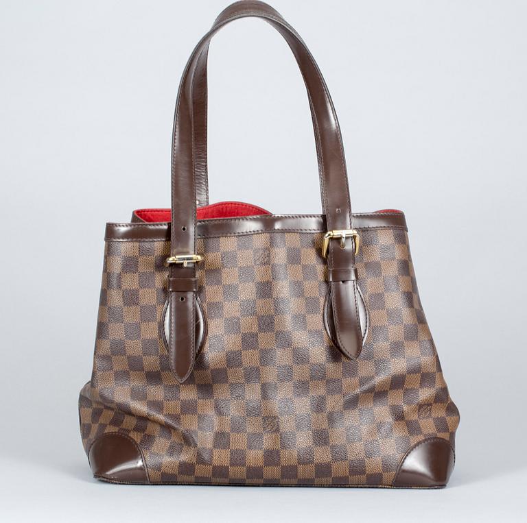 VÄSKA, "Damier Ebene Hampstead", Louis Vuitton.