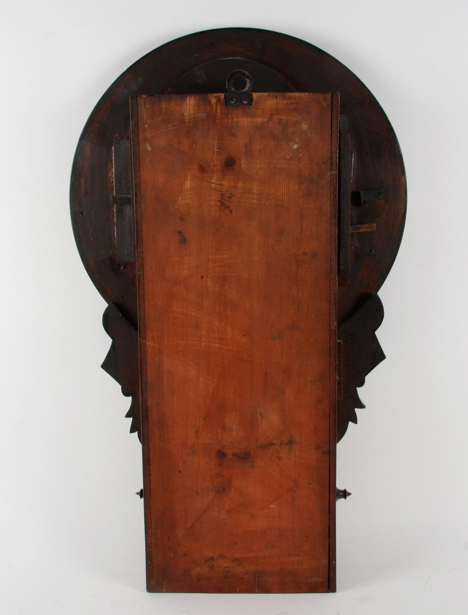 VÄGGPENDYL, sk. droppur, omkring 1900.