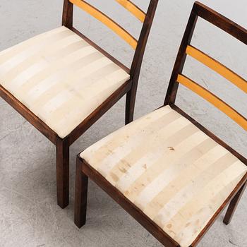 Chairs, 5 pcs, first half of the 20th century.