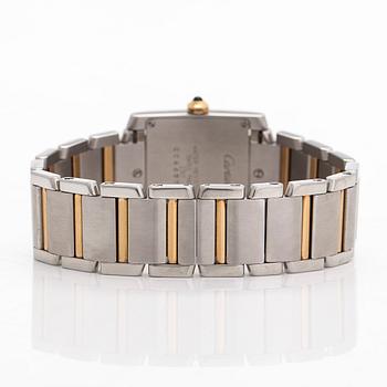 Cartier, Tank, Francaise, wristwatch, 25 x 22 (30) mm.