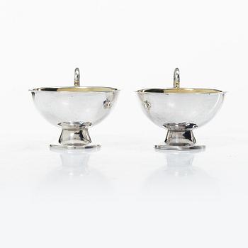 Punchmuggar, 22 st, silver, Ceson Guldvaru AB, Göteborg 1976-1979.