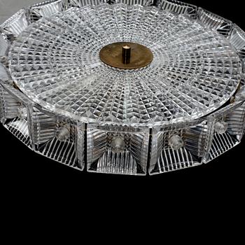 TAKLAMPA/PLAFOND, Carl Fagerlund, Orrefors.