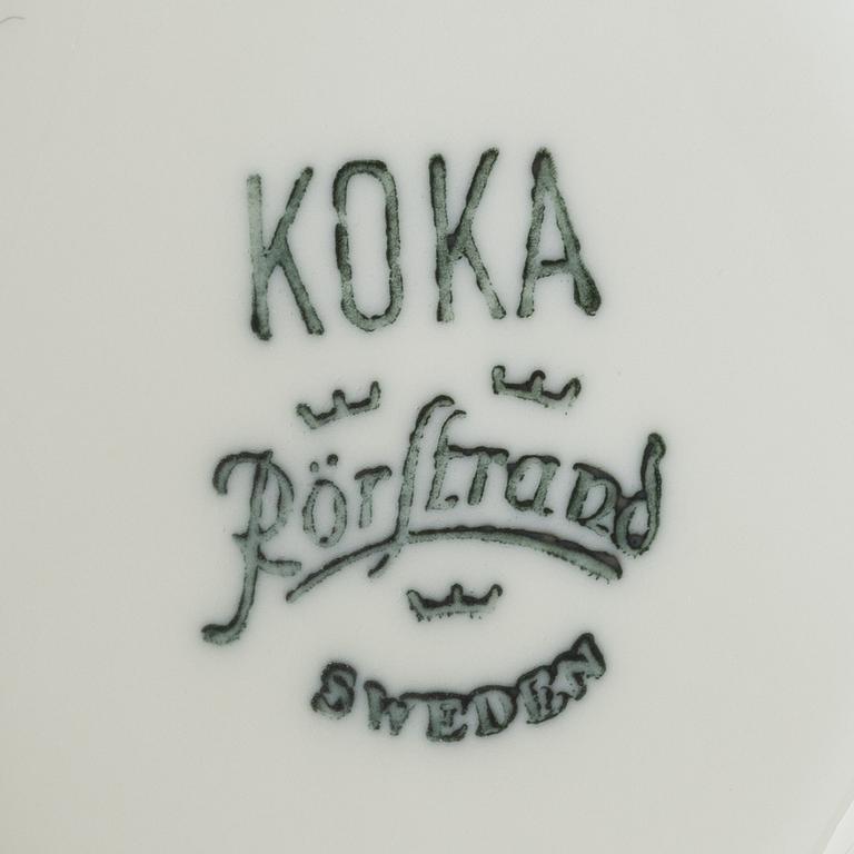 Hertha Bengtson, a 'Koka' dinner service, , 41 pieces, Rörstrand.