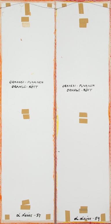 Lauri Laine, "Orange - red".