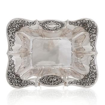 A Viennese silver centre-piece bowl, Austria-Hungarian Empire 1840.