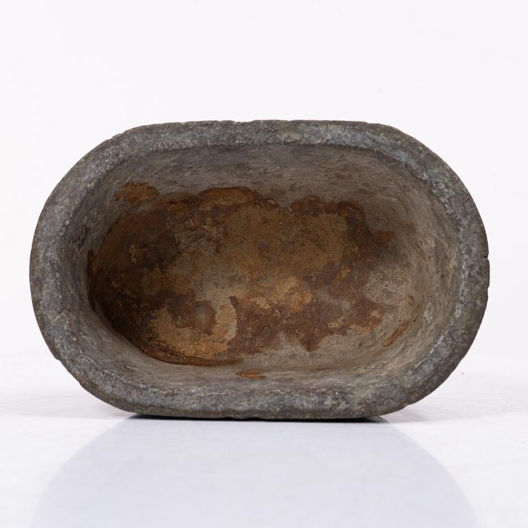 Smörask, kalksten, 1800-tal.