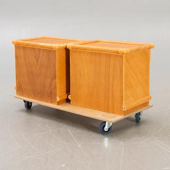Dux, bedside tables, a pair, second half of the 20th century.