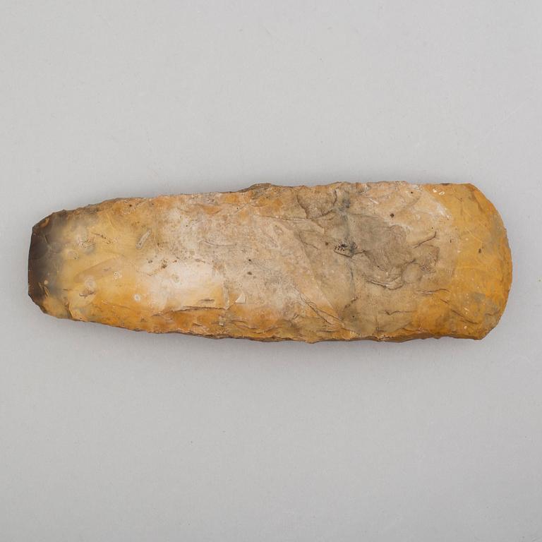 A early-mid neolithic flint axe.