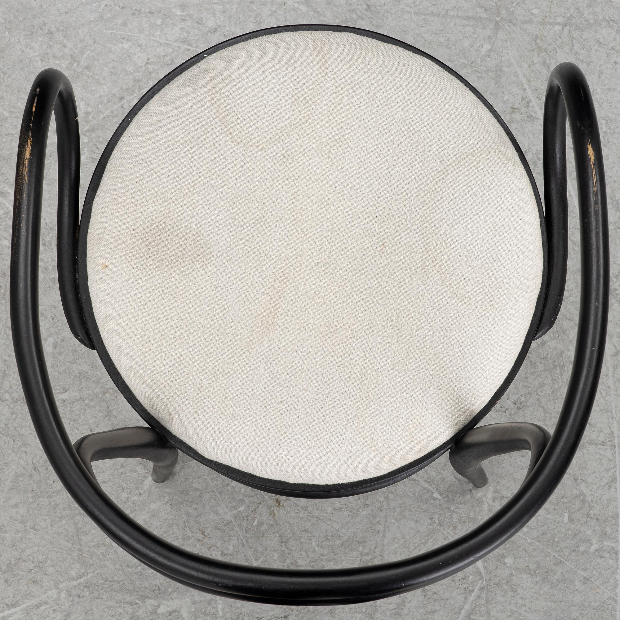 Karmstolar, 6 st, modell 209, Thonet.