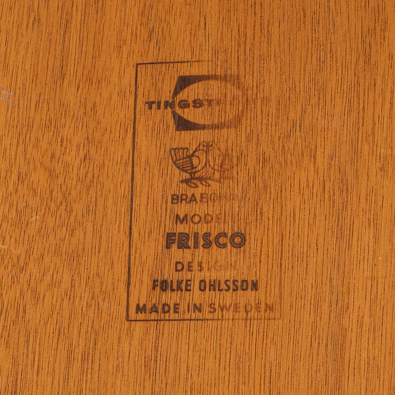 Folke Ohlsson, a 'Frisco' coffee table, Bra Bohag, Tingströms, 1960's.