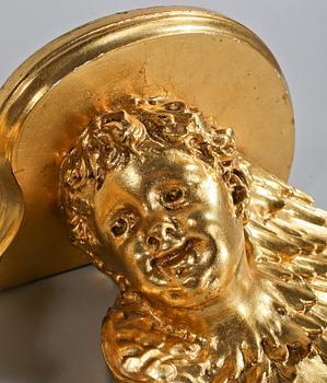 KONSOLHYLLOR, ett par, 1900-tal.