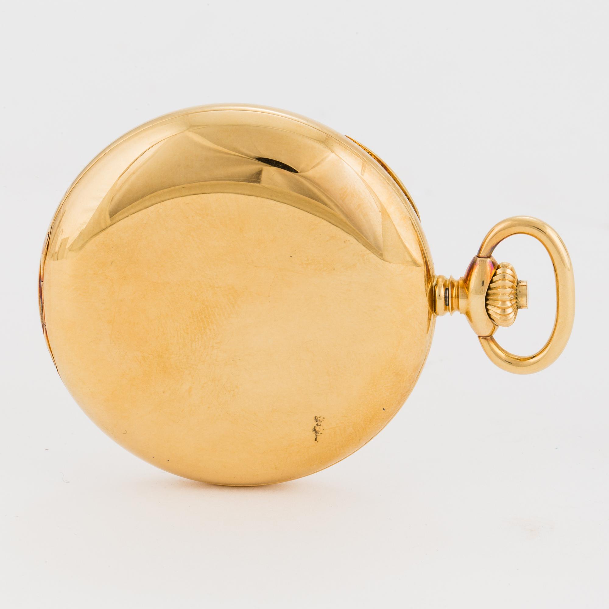 AERO WATCH, Neuchatel, pocket watch, 49,5 mm, hunting case,