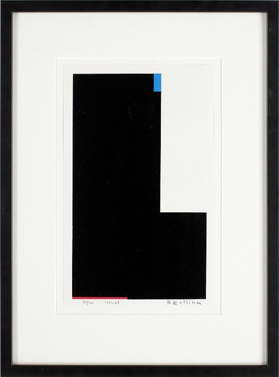 OLLE BAERTLING, färgserigrafi, signerad och daterad 1952-68, numrerad 85/300.