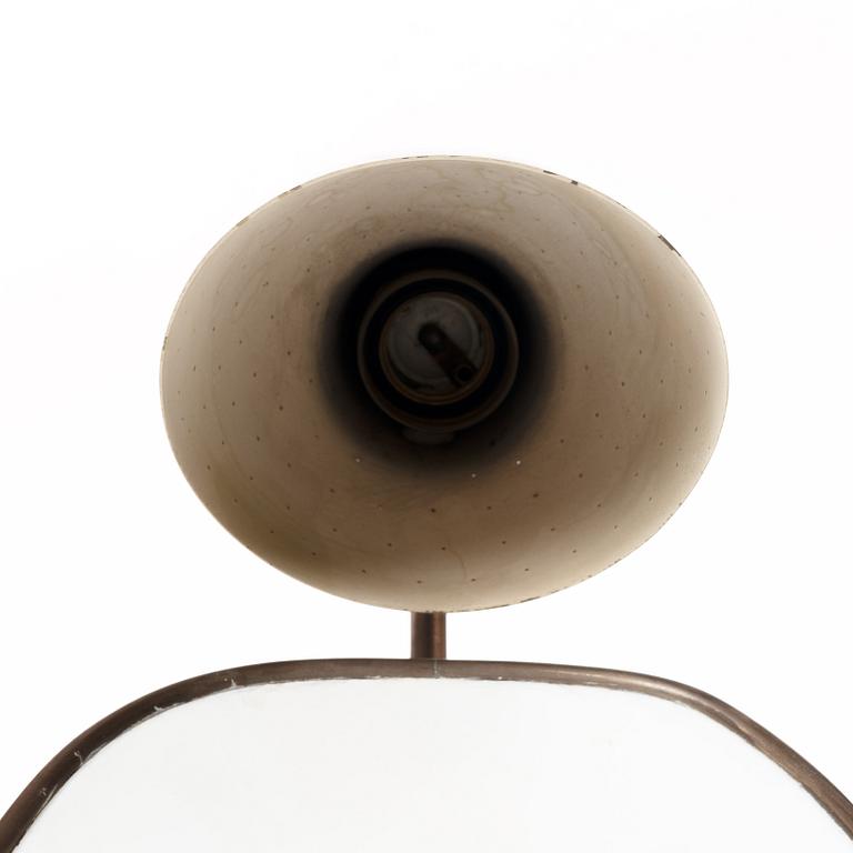 Carl-Axel Acking, wall lamp, model "5017", Bröderna Malmströms Metallvarufabrik, Malmö, 1940s.