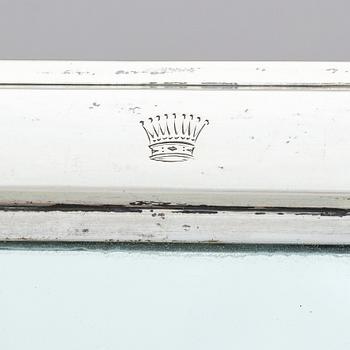 Spegel, silver, sannolikt Joseph Winkler, Wien 1798, Österrike. Nyklassicism.