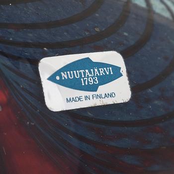 Oiva Toikka, A glass bird 'Pheasant', signed O. Toikka Nuutajärvi.