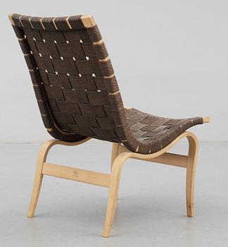 FÅTÖLJ, Bruno Mathsson, firma Karl Mathsson, Värnamo. 1965.