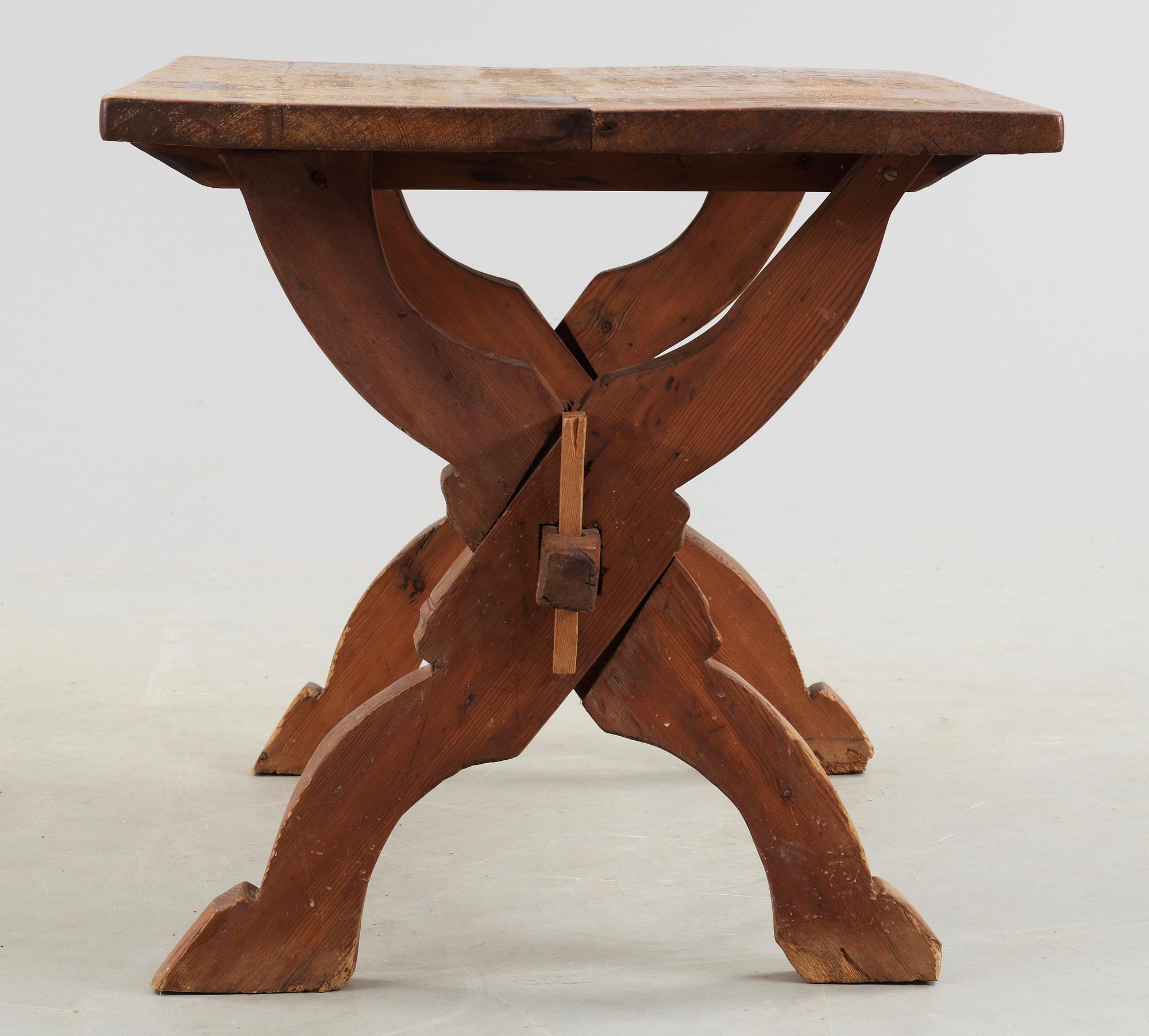 BOCKBORD, allmoge, 18/1900-tal.