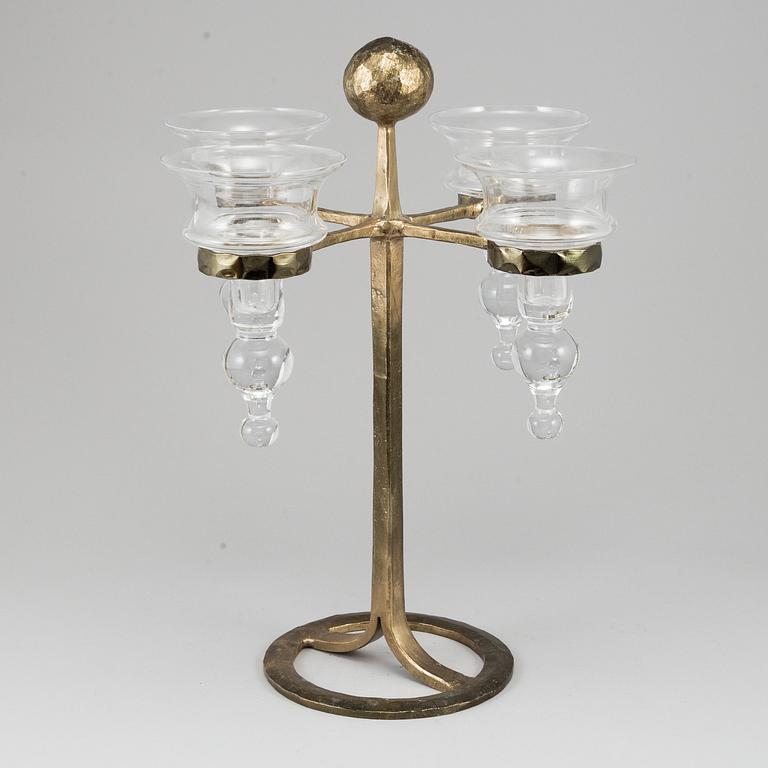 BERTIL VALLIEN, a 1970's candelabra.