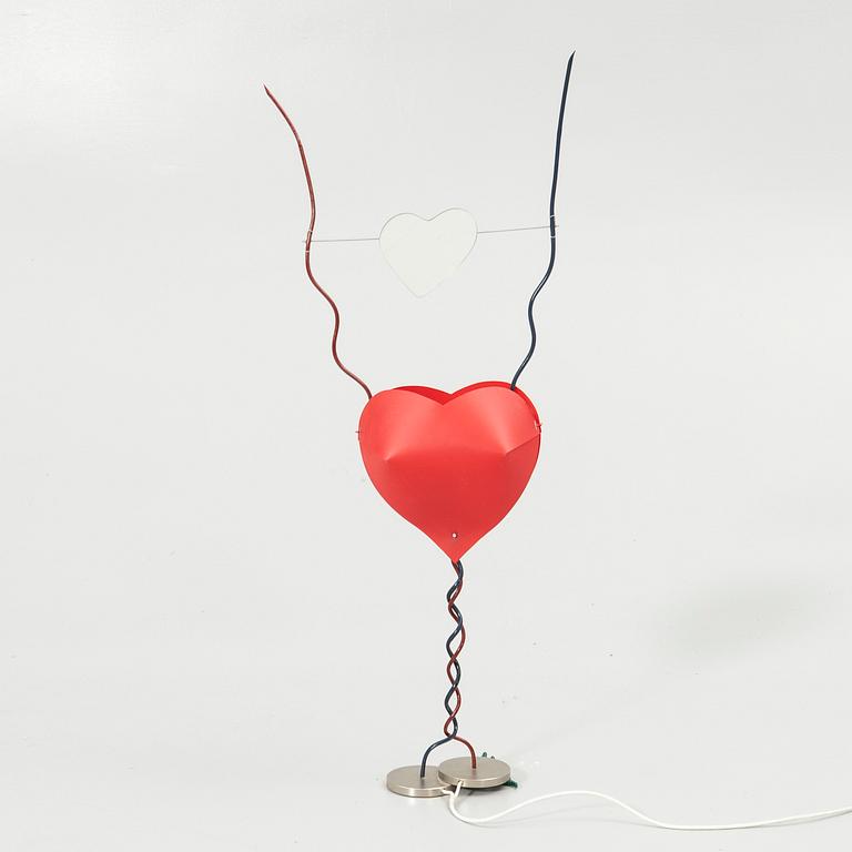 Ingo Maurer, table lamp, "One from the heart".
