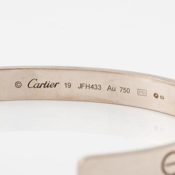 Cartier bracelet 18K white gold "Love".