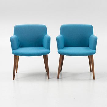 Glismand & Rüdiger, a pair of armchairs 'C3'm Bolia.