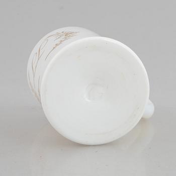 Stop med lock, flussglas. Möjligen Strömbäck, omkring år 1800.