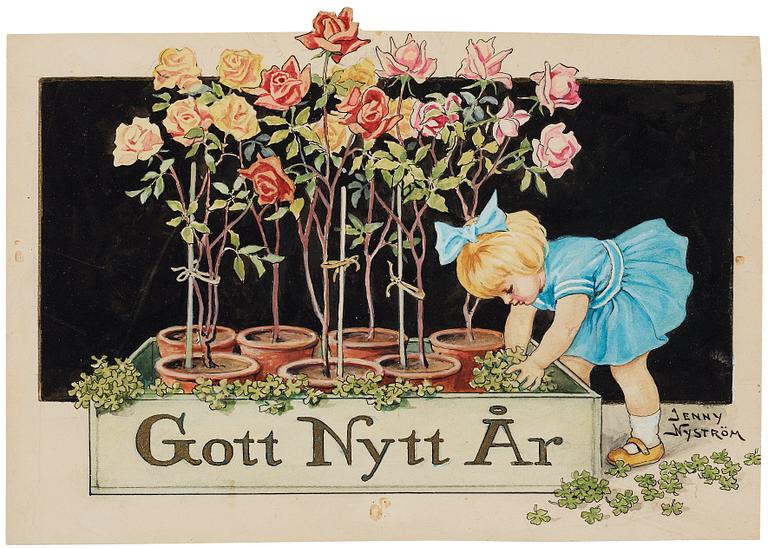 Jenny Nyström, "Gott Nytt År".