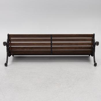 Trädgårdssoffa, Norrahamars bruk, 1900-talets slut.