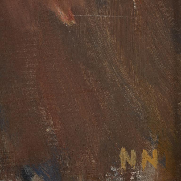 Nils Nilsson, Man with guitar (the artist's brother Gunnar).