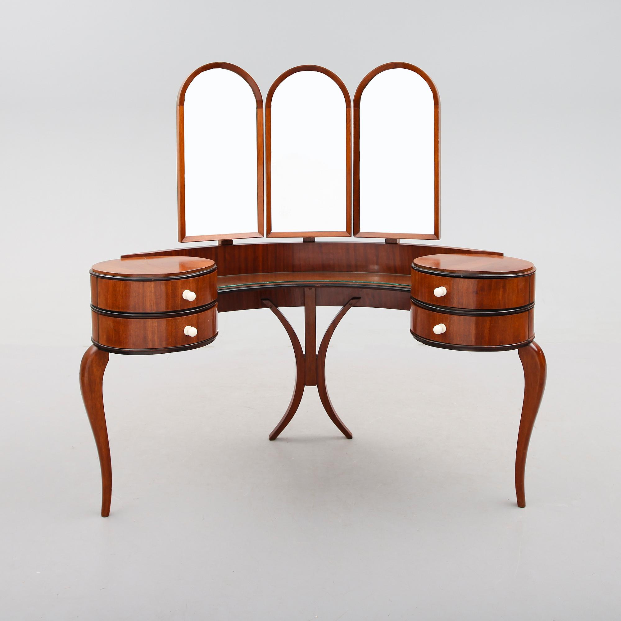 TOALETTBORD, art déco, 1900-talets första hälft.