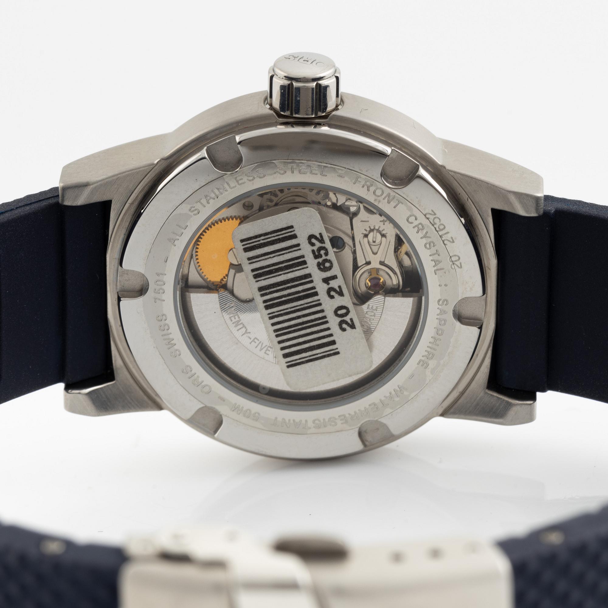 Oris, Big Crown, Day-Date, armbandsur, 35 mm.