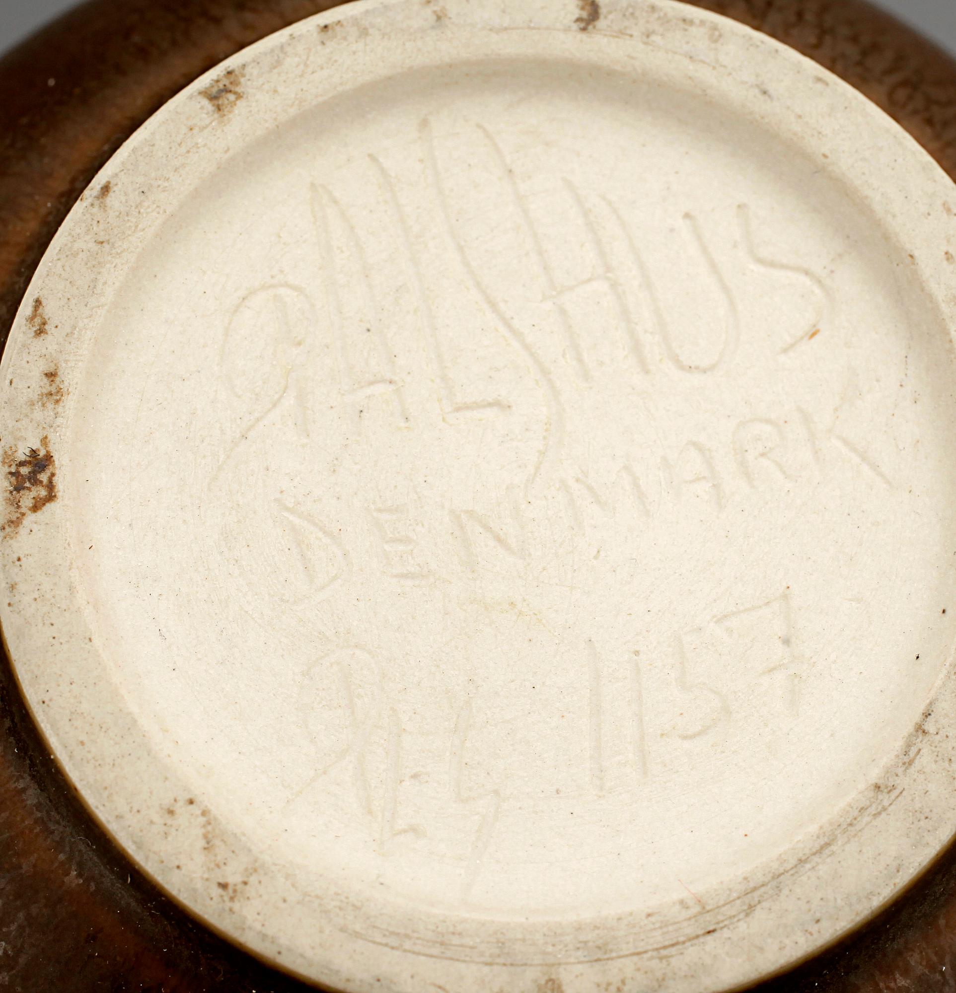 PARTI KERAMIK, 3 delar, stengods,  bland annat Stålhane, 1900-talets mitt.