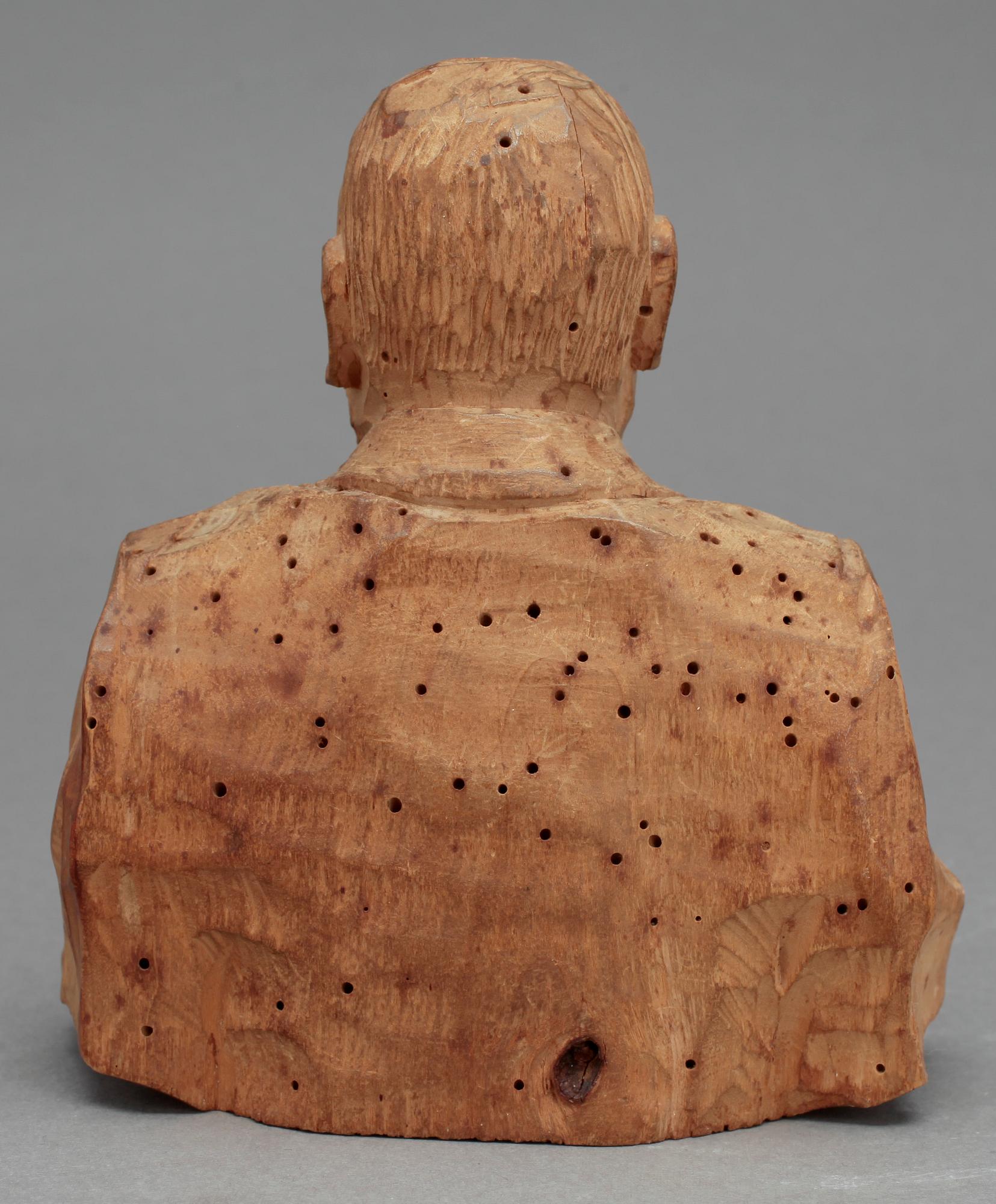 AXEL PETERSSON DÖDERHULTARN, träskulptur, signerad Döderhultarn.
