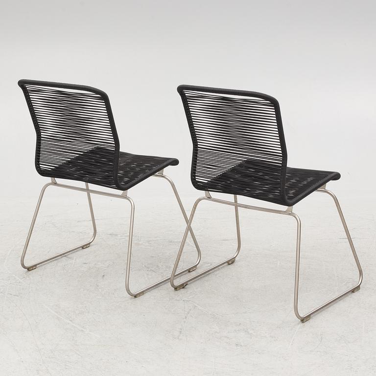 Verner Panton, chairs, 6 pcs, "Panton One/The Tivoli Chair", 21st century.